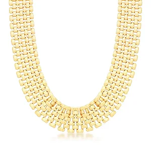 Colar Maleável Sete Fileiras Lisas