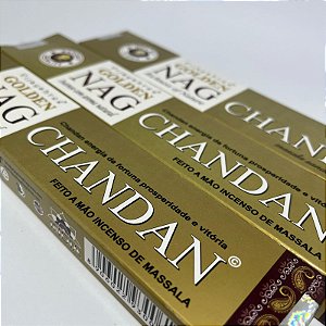 Incenso Golden Nag Chandan- Fortuna, prosperidade e vitória