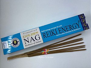Incenso Golden Nag Reiki Energy (Unitário)