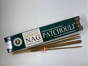 Incenso Golden Nag Patchouli (Unitário)