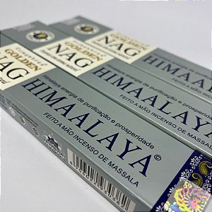 Incenso Golden Nag Himalaya - Purificação e Prosperidade
