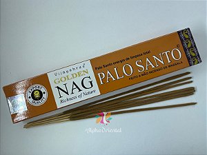 Incenso Golden Nag Palo Santo (Unitário)
