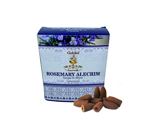 Incenso de Cone Goloka Rosemary Alecrim