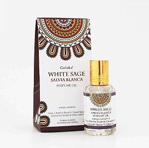 Perfume Indiano Sálvia Branca Goloka