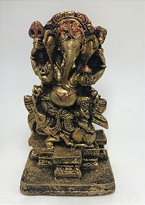 Estatueta Ganesha 15cm