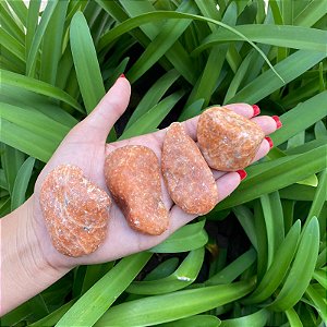 Calcita Laranja Rolada G - Movimento, positividade e vitalidade