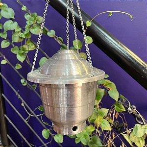 Turibulo de Metal para Defumação de Ambientes