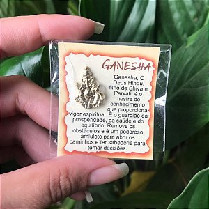 Mini Talismã da Sorte Ganesha