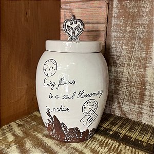 Potiche de Cerâmica Chinesa