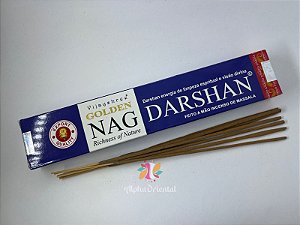 Incenso Golden Nag Darshan (Unitário)