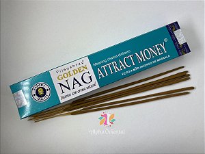 Incenso Golden Nag Attract Money (Unitário)