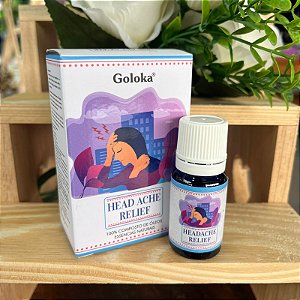 Blend de Óleos Essenciais Alívio da dor de Cabeça - Goloka