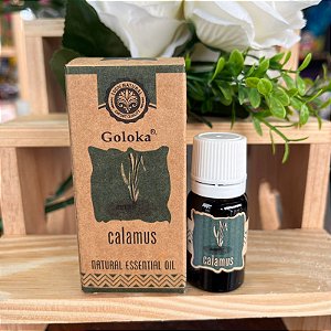 Óleo Essencial Indiano Goloka Blend Cálamo Calamus 10 ml