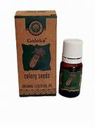 Óleo essencial natural goloka - celery seeds (sementes de aipo)