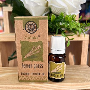 Óleo Essencial Goloka Blend Capim Santo Lemon Grass 10 ml