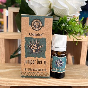 Óleo Essencial Goloka Blend Baga Zimbro Juniper Berry 10ml