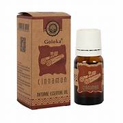 Óleo essencial natural goloka - cinnamon (canela)