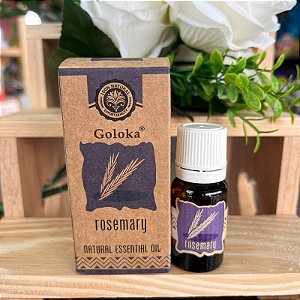 Óleo essencial natural goloka - rosemary (alecrim)