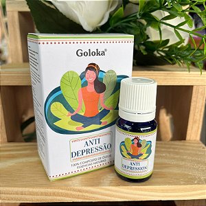 Blend Óleo Essencial Goloka Anti Depression Depressão com 10ml