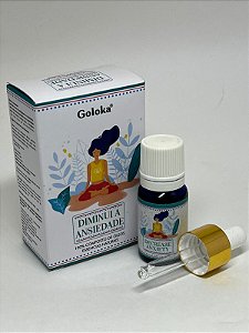 Blend Óleo Essencial Anti Ansiedade Decrease Anxiety com 10ml Goloka