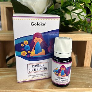Blend Óleo Essencial Alívio da Gripe Common Cold com 10ml Goloka