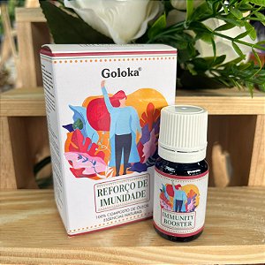 Blend Óleo Essencial Reforça Imunidade Immunity Booster com 10ml Goloka