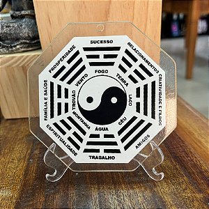 Baguá Talismã Ying Yang