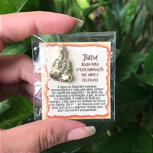 Mini Talismã da Sorte Buda