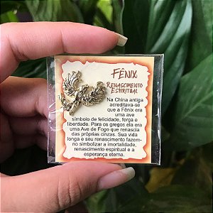 Mini Talismã da Sorte Fênix