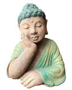 Busto Buda em Cimento