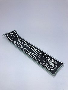 Incensário de Vidro - Yin Yang