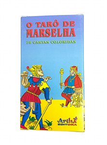 Tarô Marselha - 78 Cartas Coloridas