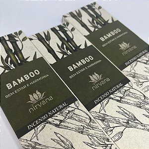 Incenso Bamboo - Nirvana (Unitário)