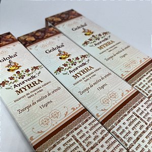 Incenso Goloka Myrra (Unitário)