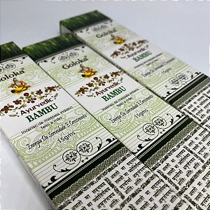 Incenso Goloka Bambu (Unitário)