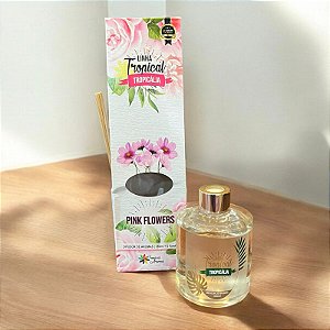 Difusor de Varetas 350ml - Pink Flowers