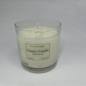 Vela Aromática Classic - Chá Branco