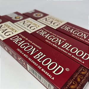 Incenso Golden Nag Dragon Blood - Limpeza e Purificação do Ambiente