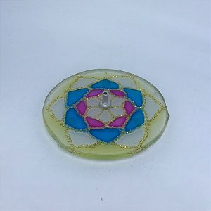Incensário de Vidro P - Mandala