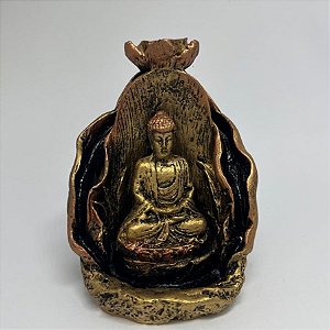 Incensário cascata Buda na Flor