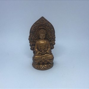 Buda Meditando em Resina