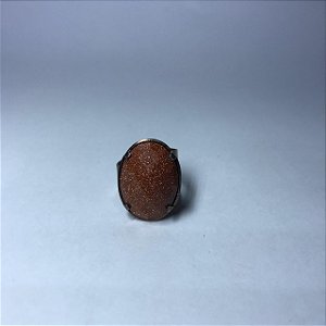 Anel Grande Pedra do Sol - Alegria, Inspiração e Otimismo