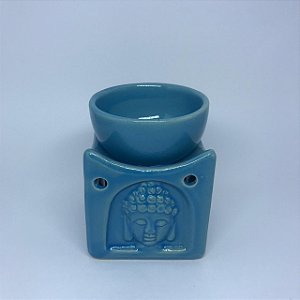 Rechaud Faces de Buda em Cerâmica