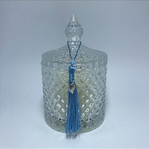 Vela Aromática Flower Candle - Blue Ocean
