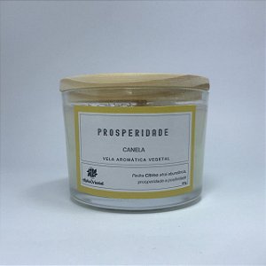 Vela Aromática Cristal - Prosperidade