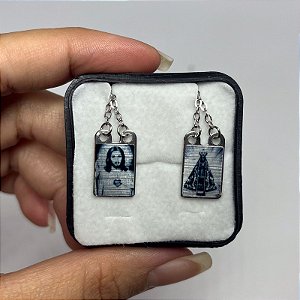 Escapulário Jesus e Nossa Senhora Aparecida