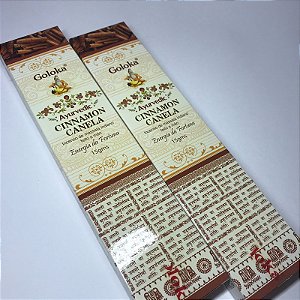 Incenso Goloka Canela (Unitário) - Prosperidade e Fortuna
