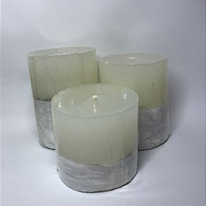 Kit 3 Velas Decorativas