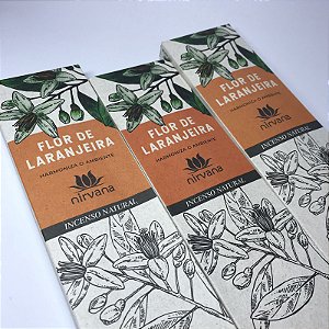 Incenso Flor de Laranjeira - Nirvana (Unitário)