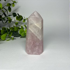 Ponta de Quartzo Rosa - Amor Incondicional, cura interior e paz